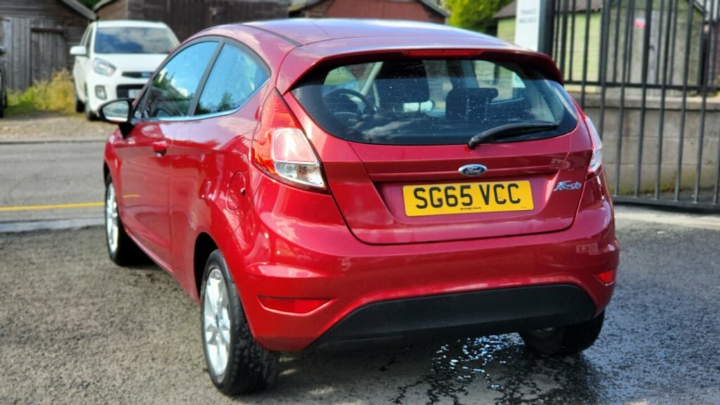 Ford Fiesta 1L Zetec SG65VCC Red #5