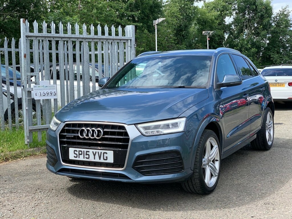 Audi Q3 2L Tfsi Quattro S Line Plus SP15YVG Blue #3