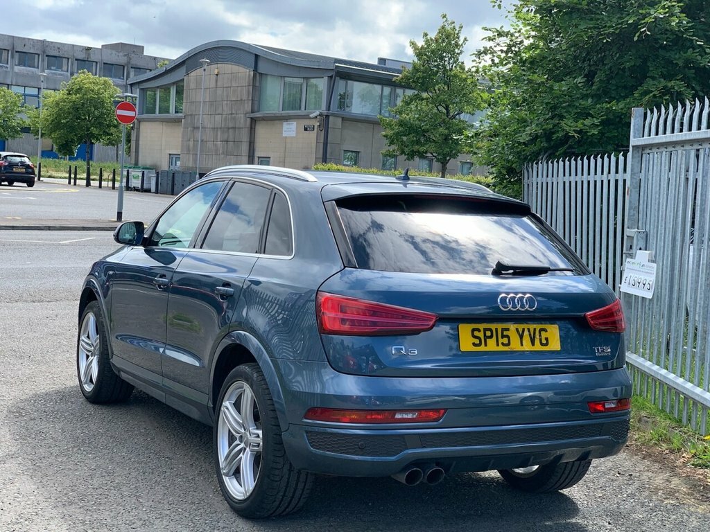 Audi Q3 2L Tfsi Quattro S Line Plus SP15YVG Blue #4
