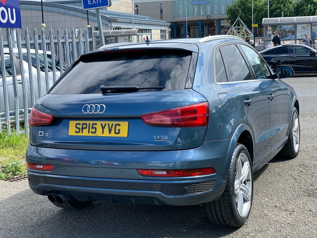 Audi Q3 2L Tfsi Quattro S Line Plus SP15YVG Blue #6