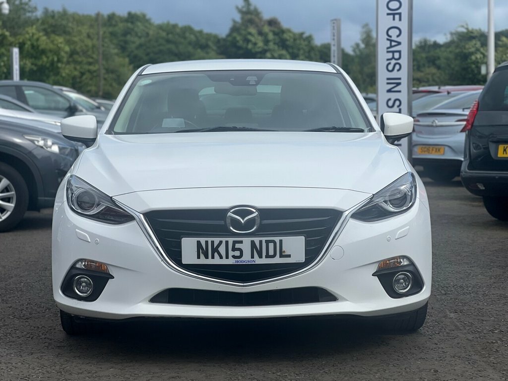 Mazda 3 2L Sport Nav NK15NDL White #2