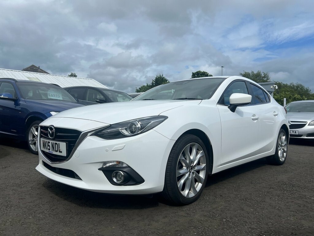 Mazda 3 2L Sport Nav NK15NDL White #4