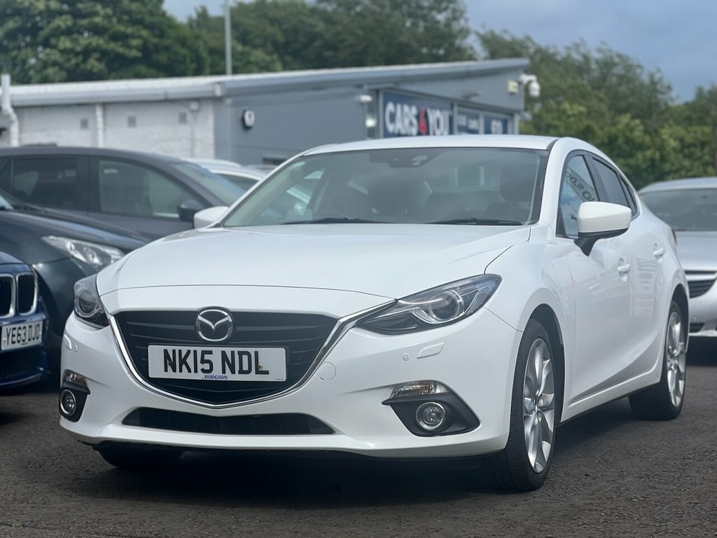 Mazda 3 2L Sport Nav NK15NDL White #3