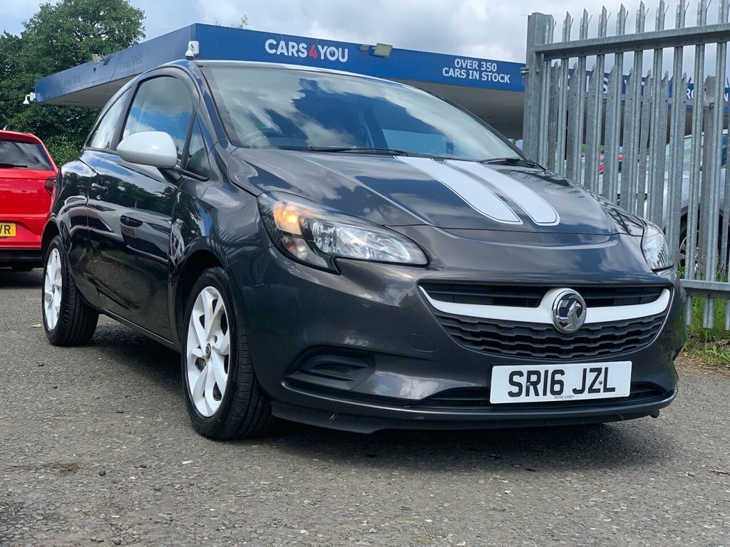 Vauxhall Corsa 1.4L Sting Ecoflex SR16JZL Grey