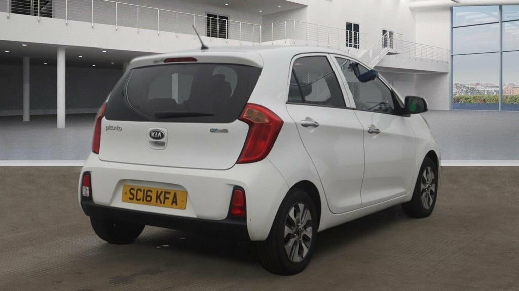 Kia Picanto 1.2L 2 Isg White #4