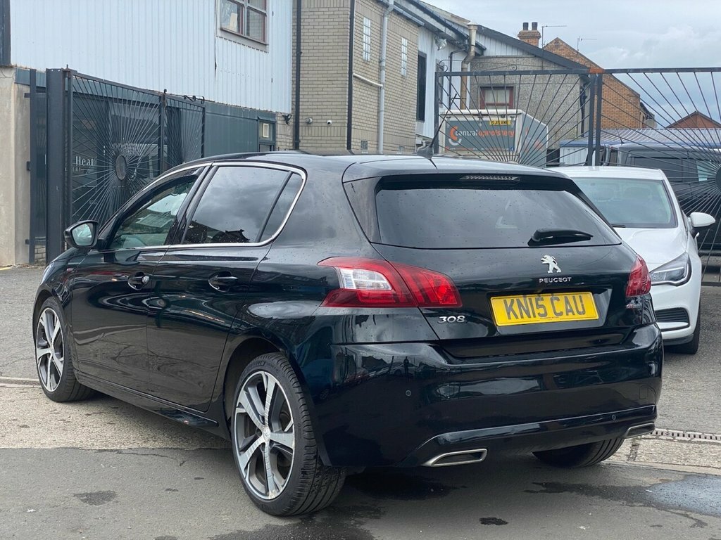 Peugeot 308 2L Blue Hdi Ss Gt Line KN15CAU Black #5