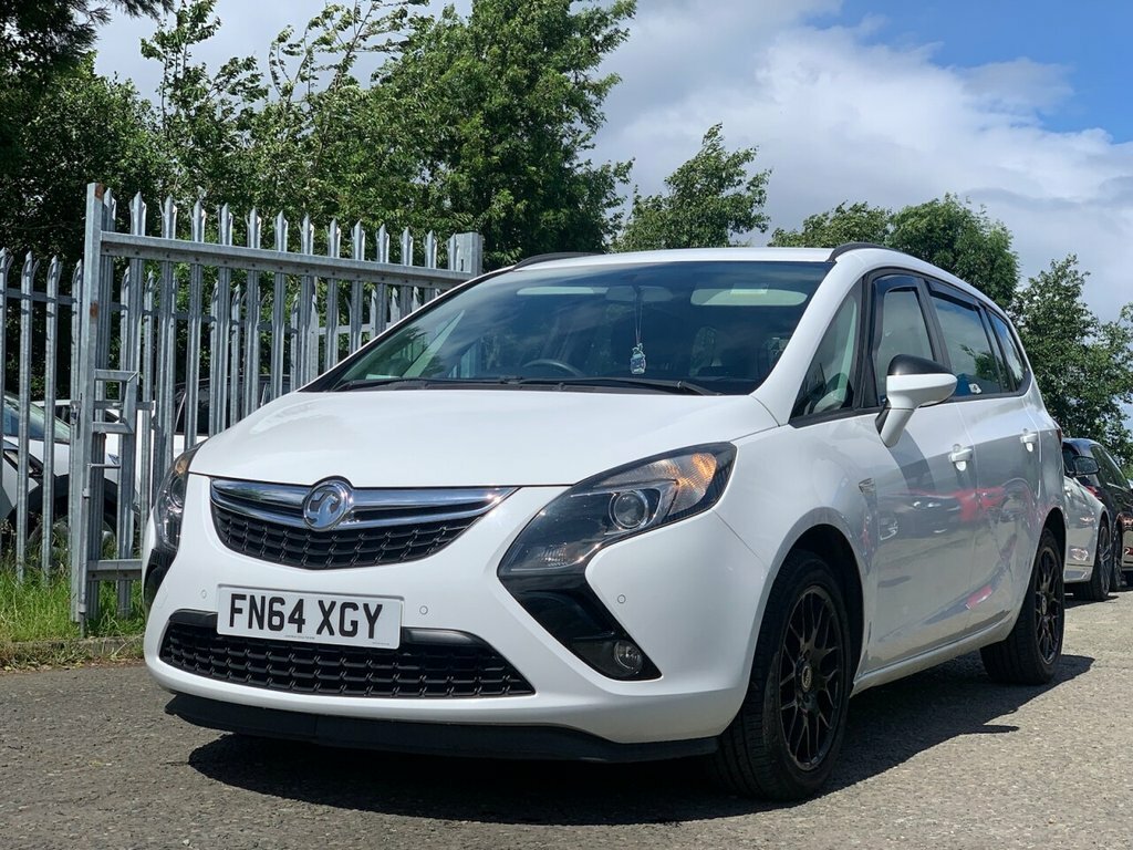 Vauxhall Zafira Tourer 2L Exclusiv Cdti White #3