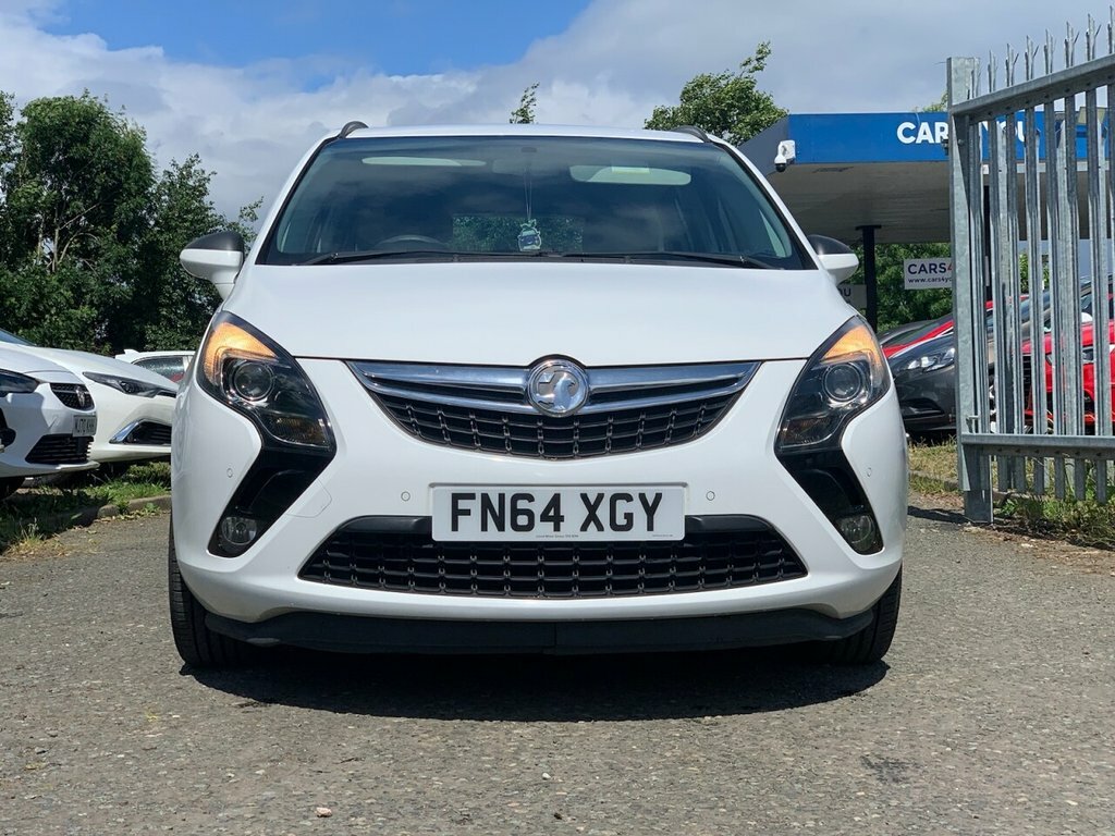 Vauxhall Zafira Tourer 2L Exclusiv Cdti White #2