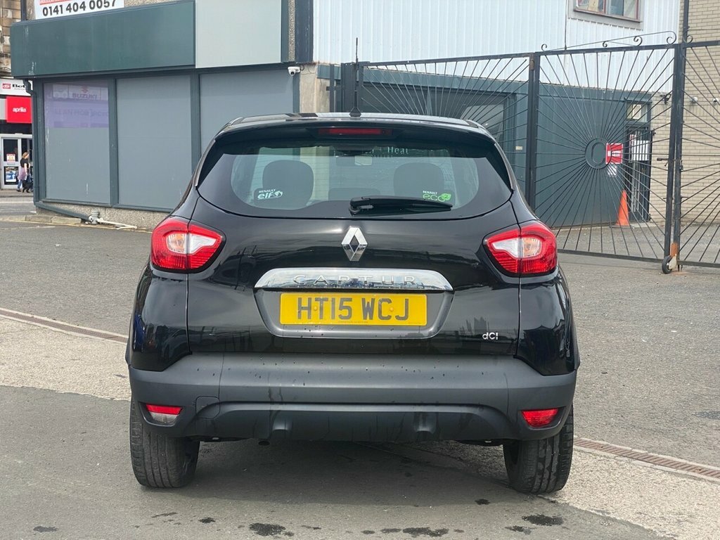 Renault Captur 1.5L Dynamique Nav Dci HT15WCJ Black #6