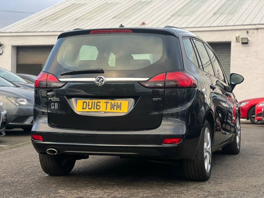 Vauxhall Zafira Tourer 2L Exclusiv Cdti Ss Black #6