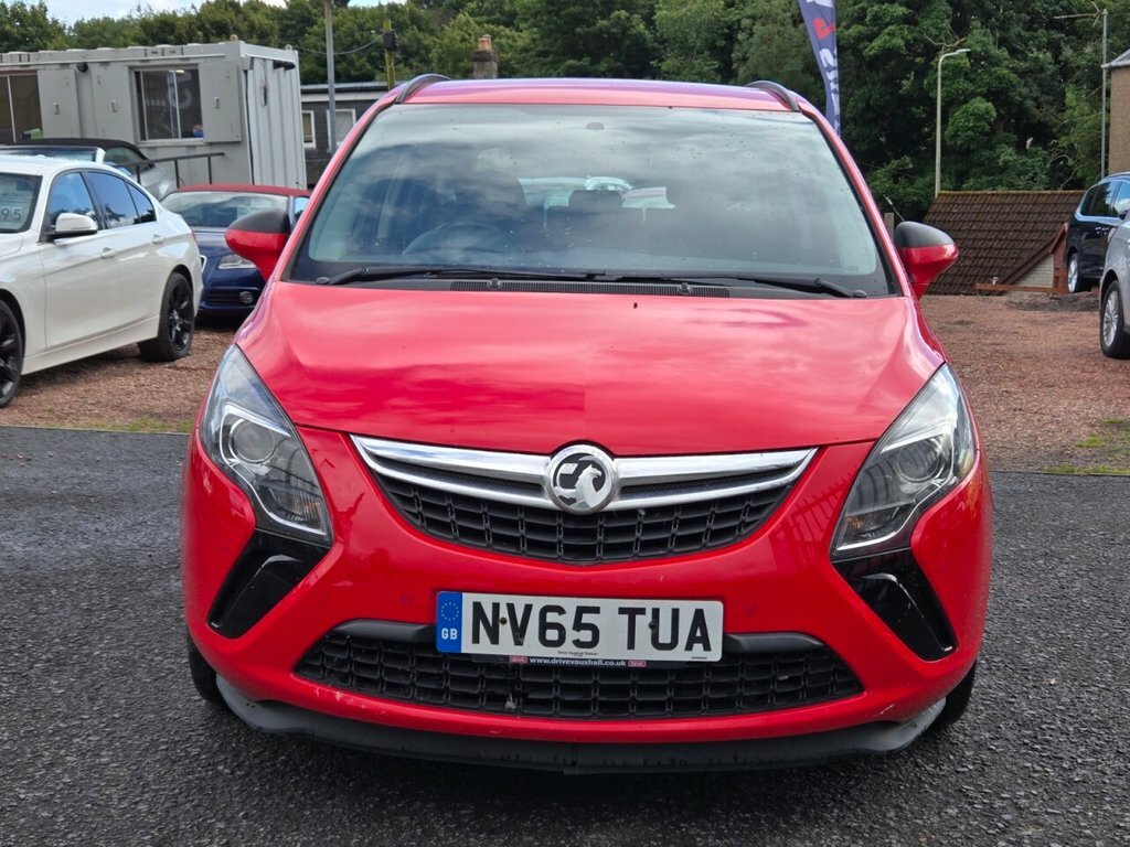 Vauxhall Zafira Tourer 1.4L Design NV65TUA Red #2