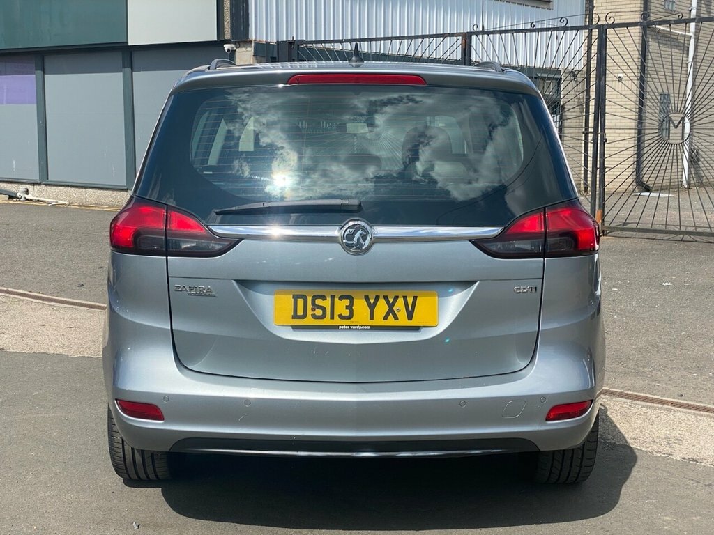 Vauxhall Zafira Tourer 2L Exclusiv Cdti Silver #6