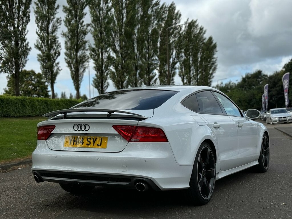 Audi A7 3L Tdi Quattro Black Edition White #4