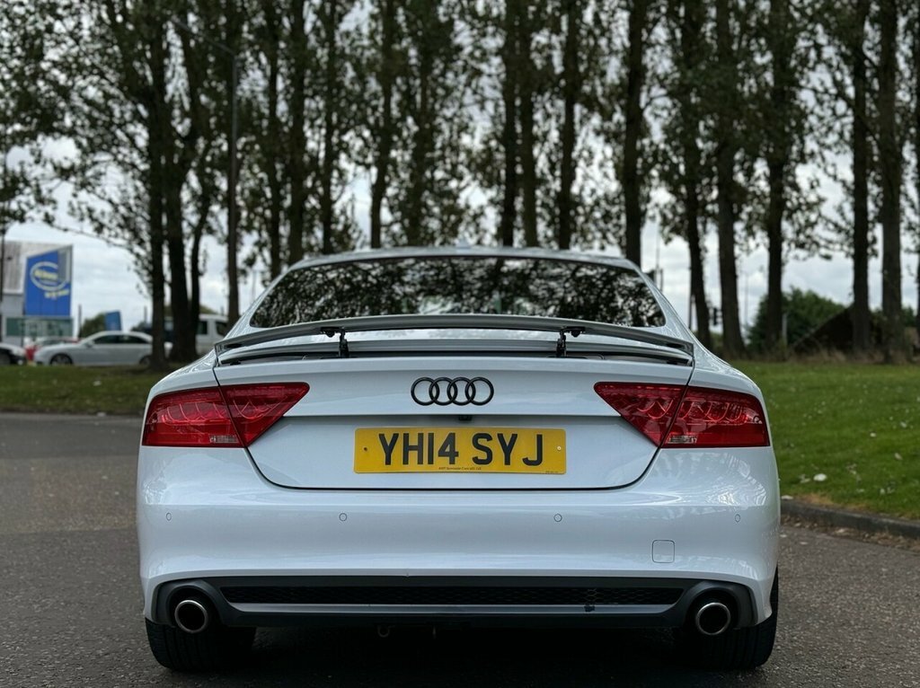 Audi A7 3L Tdi Quattro Black Edition White #6