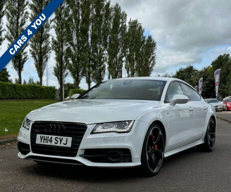 Audi A7 3L Tdi Quattro Black Edition White #2