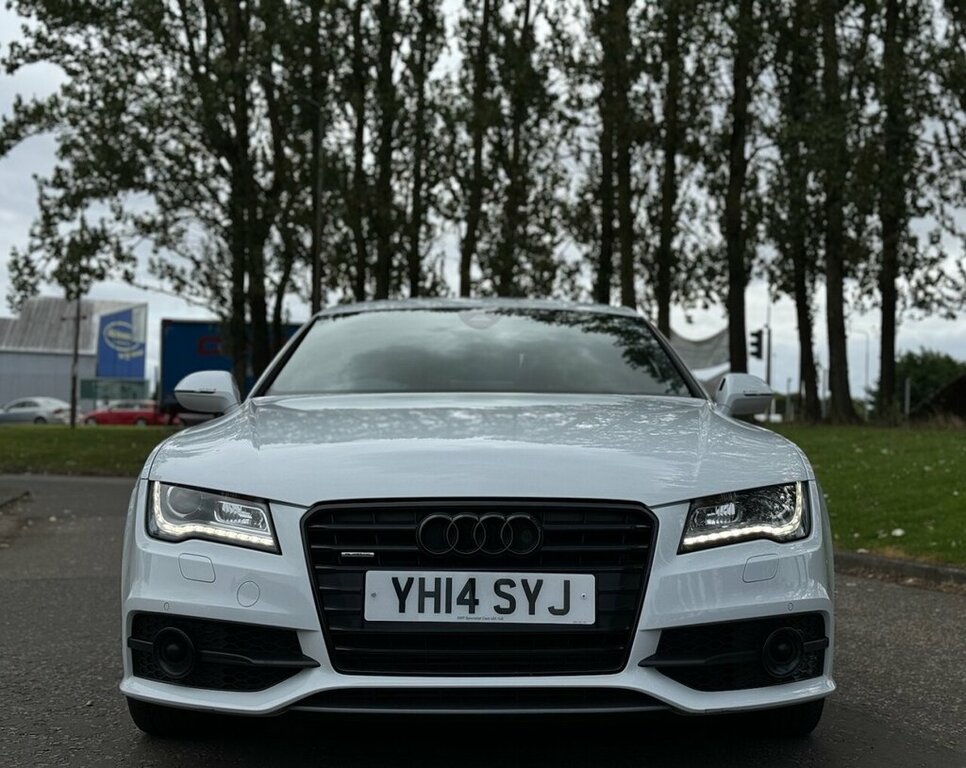 Audi A7 3L Tdi Quattro Black Edition White #3