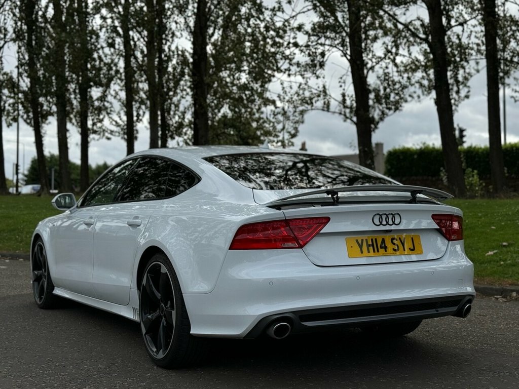 Audi A7 3L Tdi Quattro Black Edition White #5