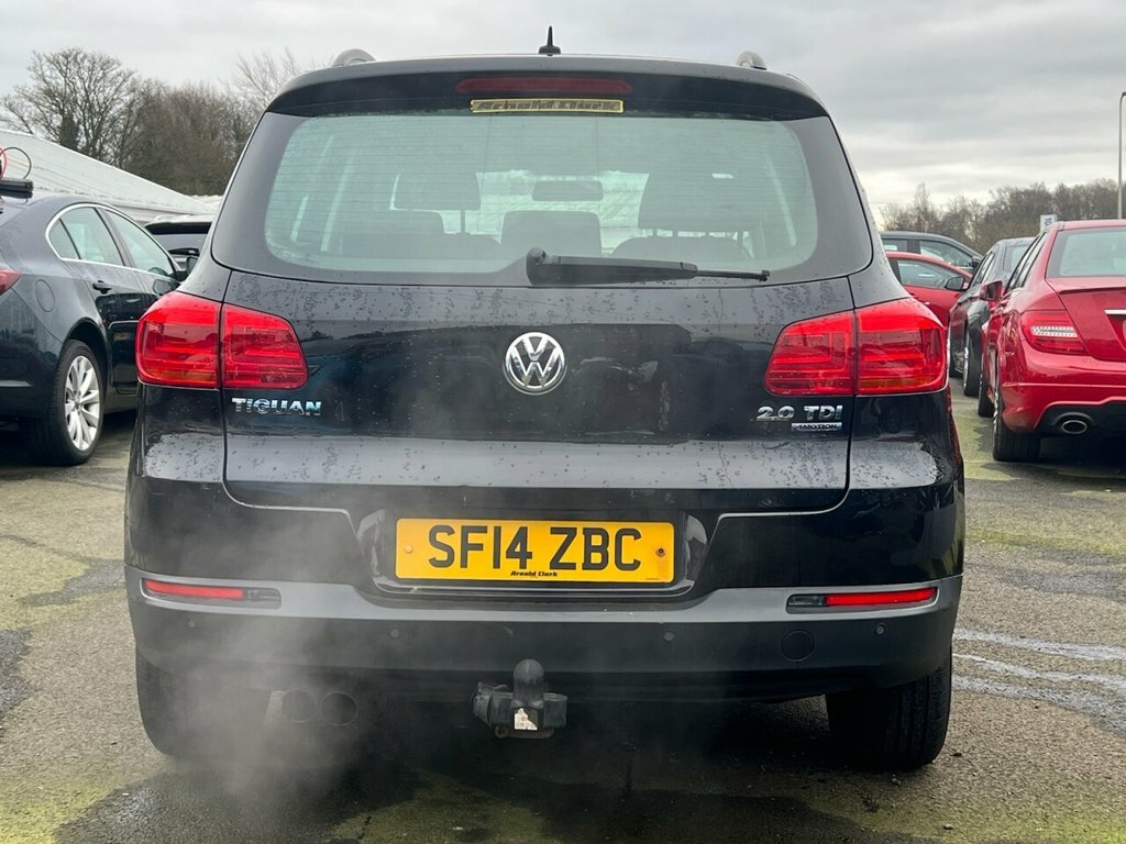 Volkswagen Tiguan 2.0 S Tdi Bluemotion Technology 4Motion 138 Bhp SF14ZBC Black #6