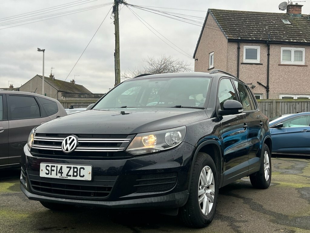 Volkswagen Tiguan 2.0 S Tdi Bluemotion Technology 4Motion 138 Bhp SF14ZBC Black #3