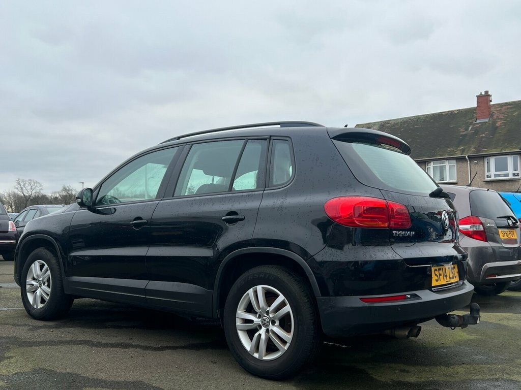 Volkswagen Tiguan 2.0 S Tdi Bluemotion Technology 4Motion 138 Bhp SF14ZBC Black #5