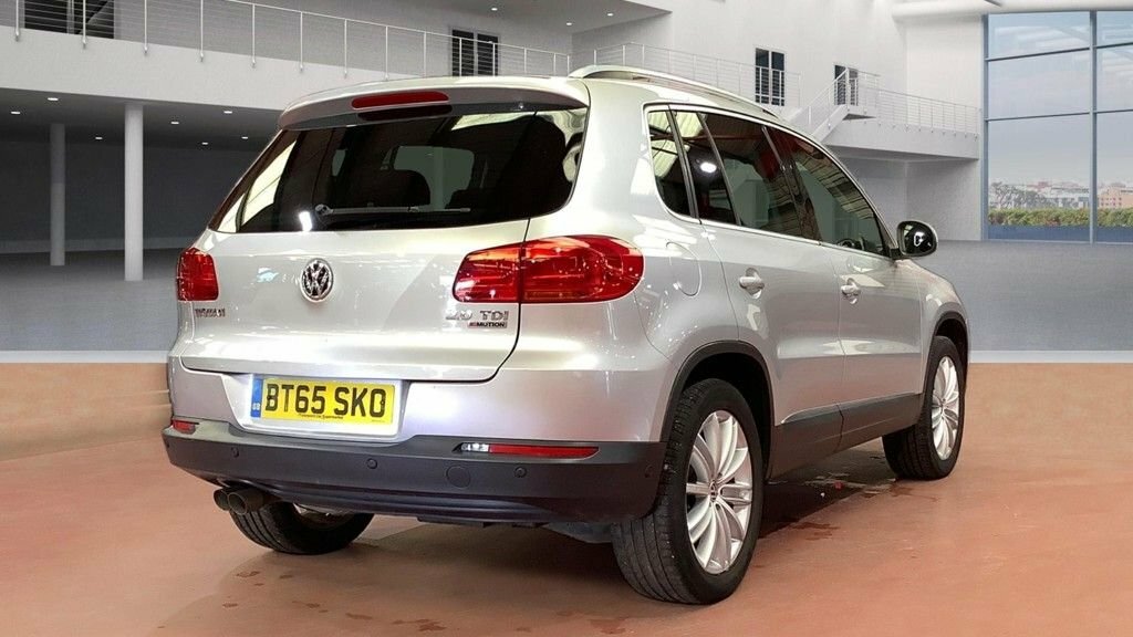 Volkswagen Tiguan 2L Match Edition Tdi Bmt 4Motion BT65SKO Silver #4