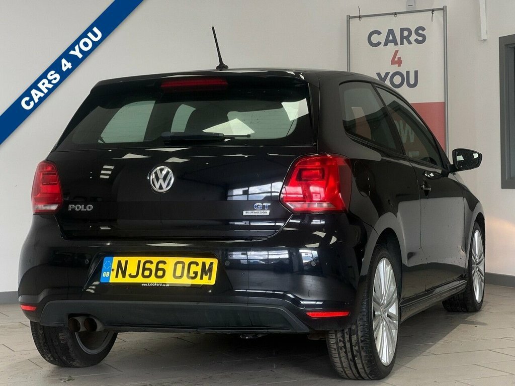 Volkswagen Polo 1.4L Bluegt Dsg NJ66OGM Black #2