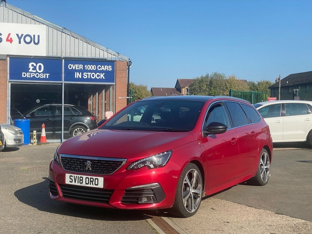 Peugeot 308 SW 2L Blue Hdi Ss Sw Gt Line Red #3