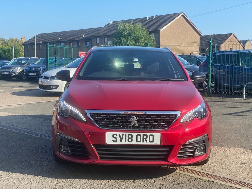 Peugeot 308 SW 2L Blue Hdi Ss Sw Gt Line Red #2