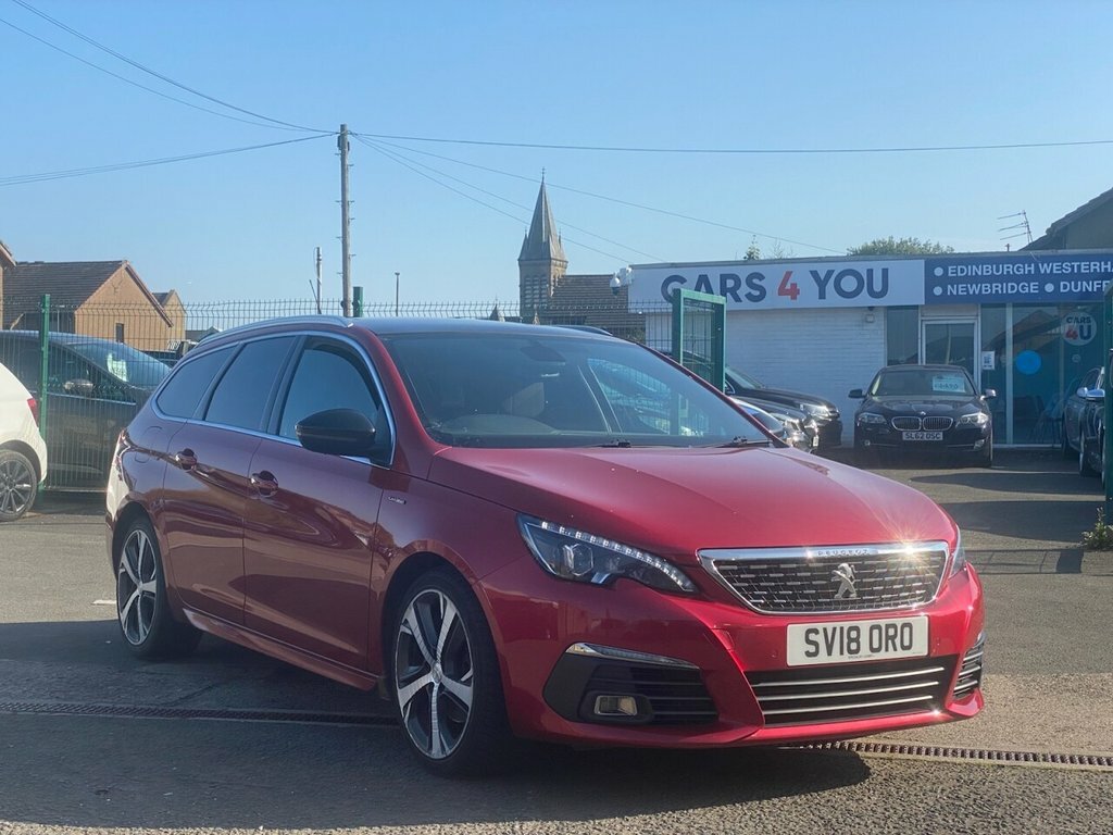 Peugeot 308 SW 2L Blue Hdi Ss Sw Gt Line Red