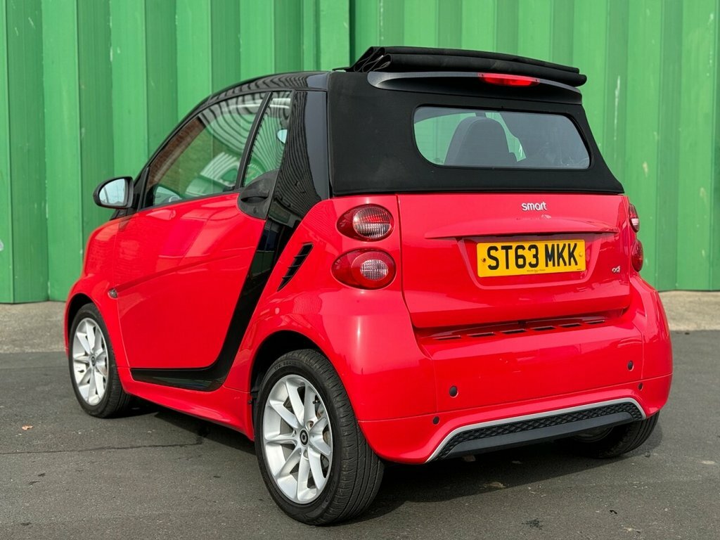 Smart Fortwo Cabrio 0.8L Passion ST63MKK Red #5