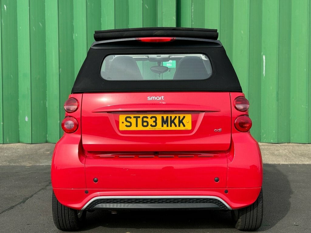 Smart Fortwo Cabrio 0.8L Passion ST63MKK Red #6
