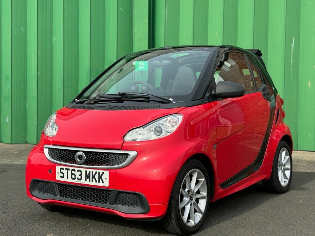 Smart Fortwo Cabrio 0.8L Passion ST63MKK Red #2