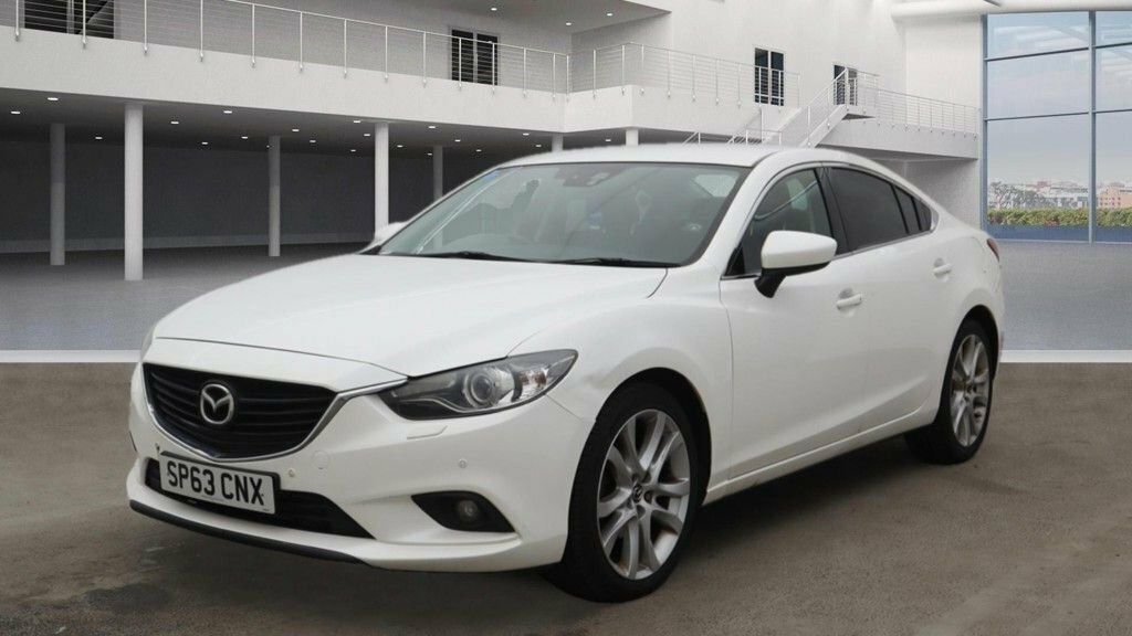 Mazda 6 2L Sport Nav SP63CNX White #2