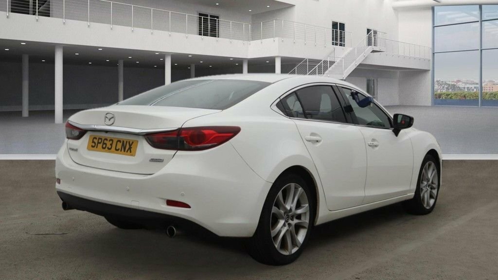Mazda 6 2L Sport Nav SP63CNX White #4
