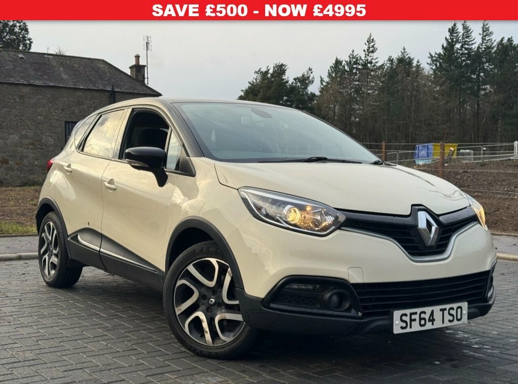 Renault Captur 1.5L Dynamique S Medianav White
