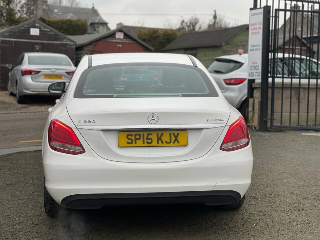 Mercedes-Benz C Class 2.1L Se SP15KJX White #6