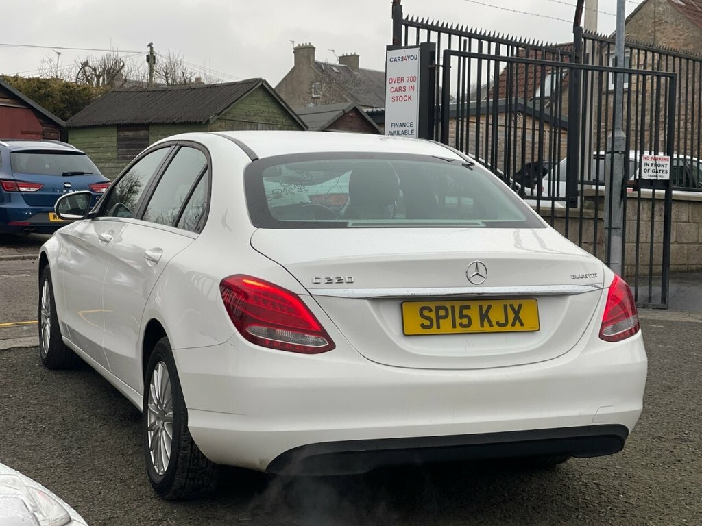 Mercedes-Benz C Class 2.1L Se SP15KJX White #5