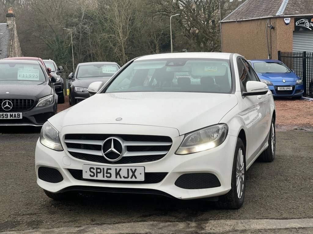 Mercedes-Benz C Class 2.1L Se SP15KJX White #3