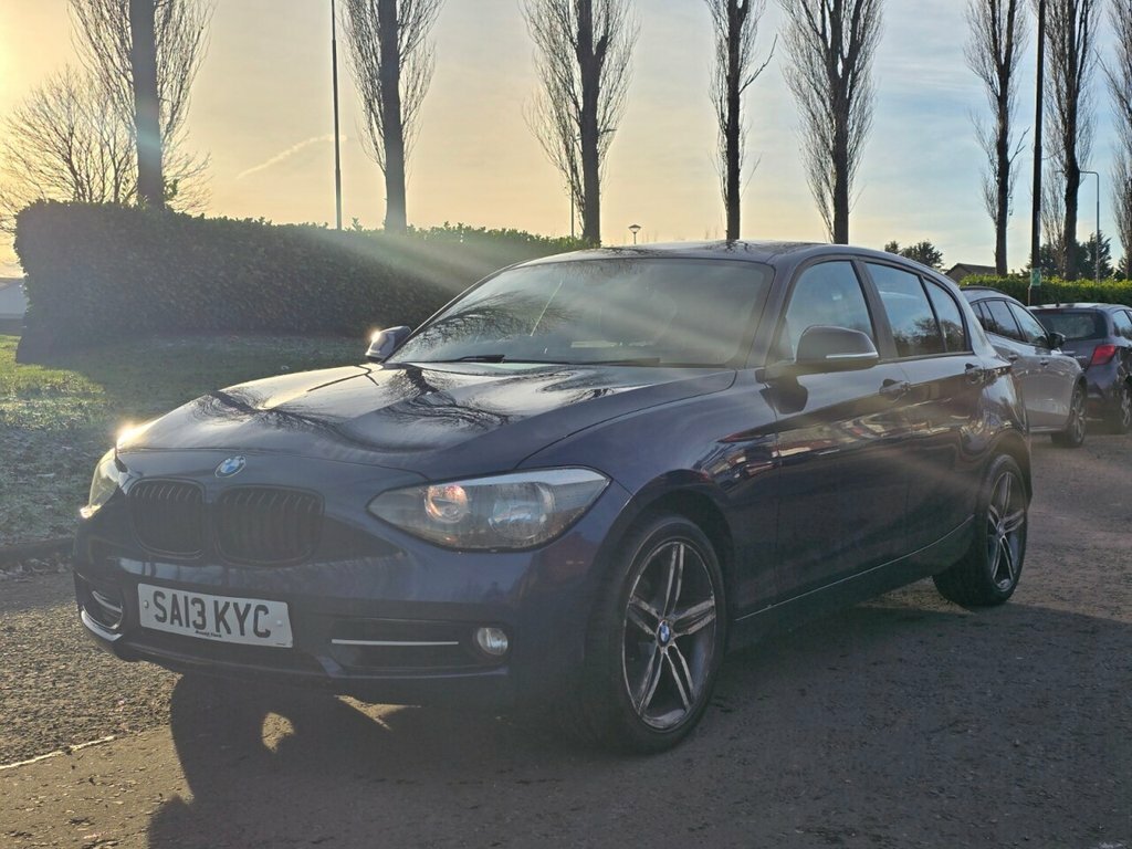 BMW 1 Series 2L Sport SA13KYC Blue #3