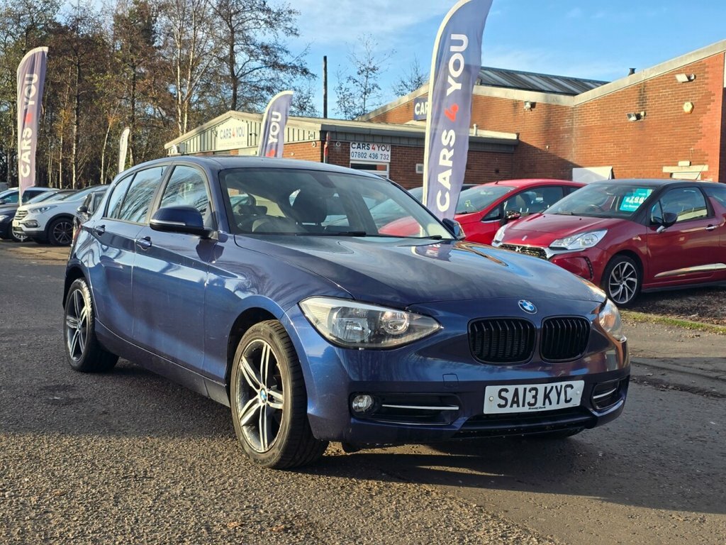 BMW 1 Series 2L Sport Blue
