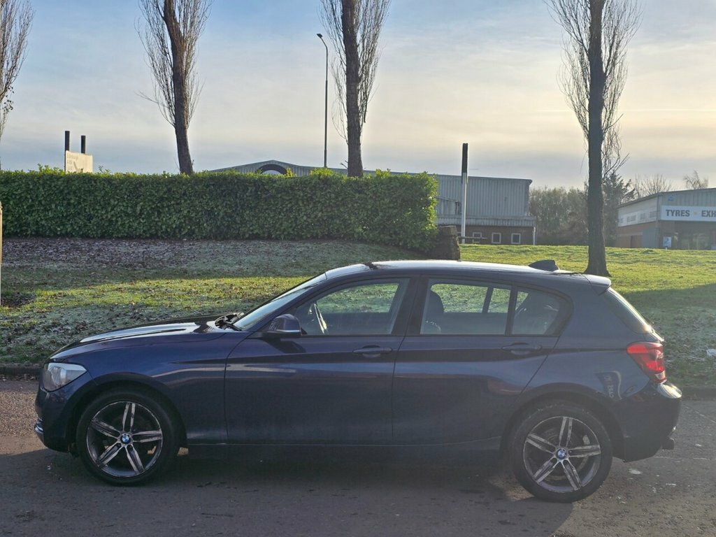 BMW 1 Series 2L Sport SA13KYC Blue #4