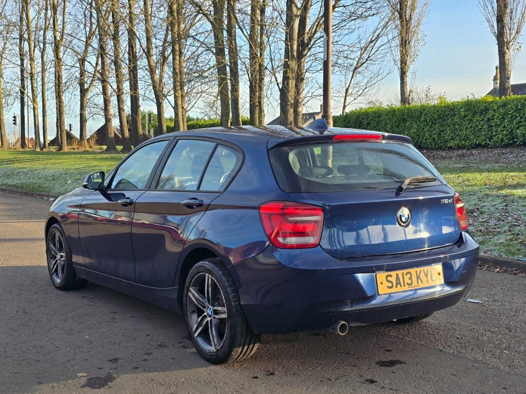 BMW 1 Series 2L Sport SA13KYC Blue #5