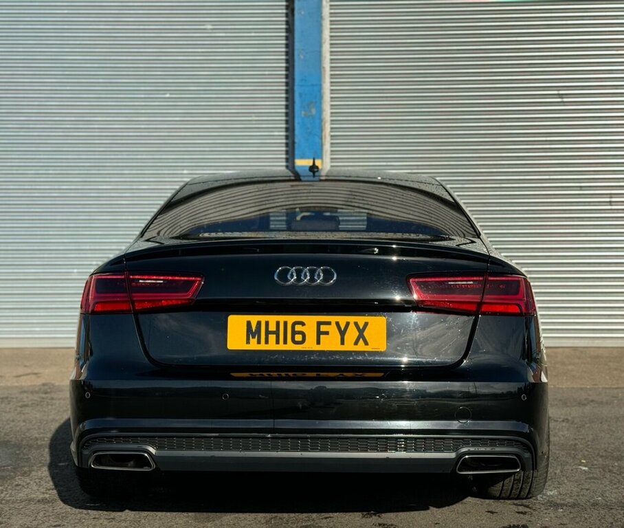 Audi A6 Saloon 2L Black Edition MH16FYX Black #6