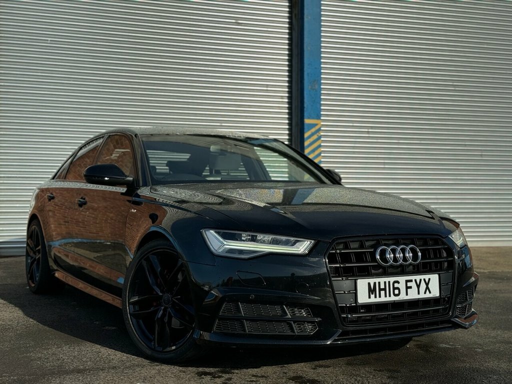 Audi A6 Saloon 2L Black Edition MH16FYX Black