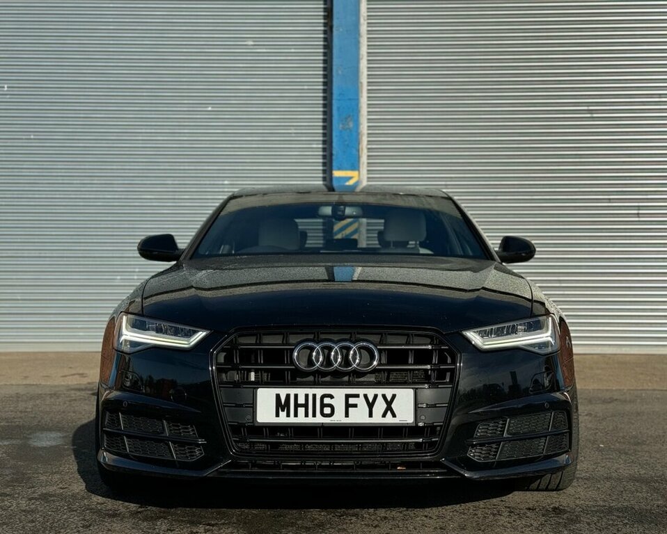 Audi A6 Saloon 2L Black Edition MH16FYX Black #3
