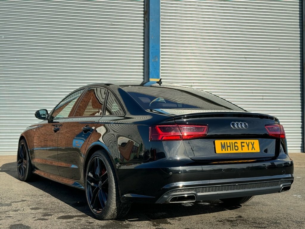 Audi A6 Saloon 2L Black Edition MH16FYX Black #5