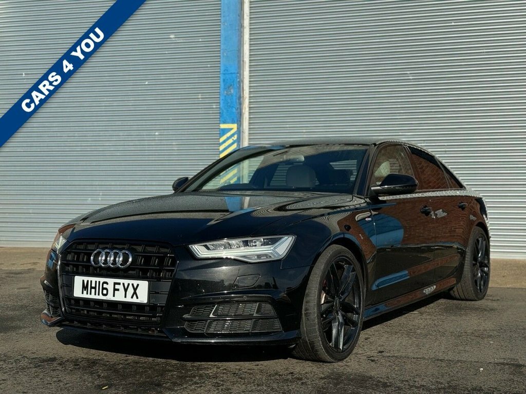 Audi A6 Saloon 2L Black Edition MH16FYX Black #2