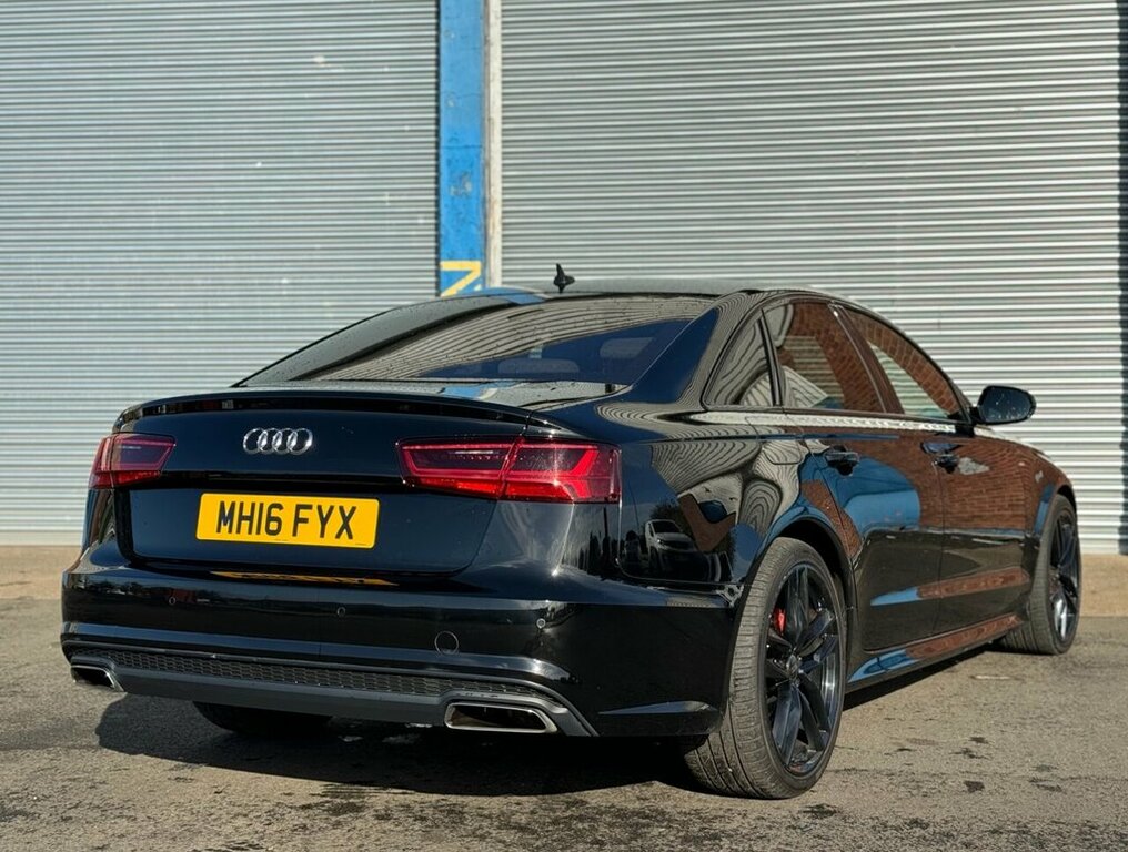 Audi A6 Saloon 2L Black Edition MH16FYX Black #4