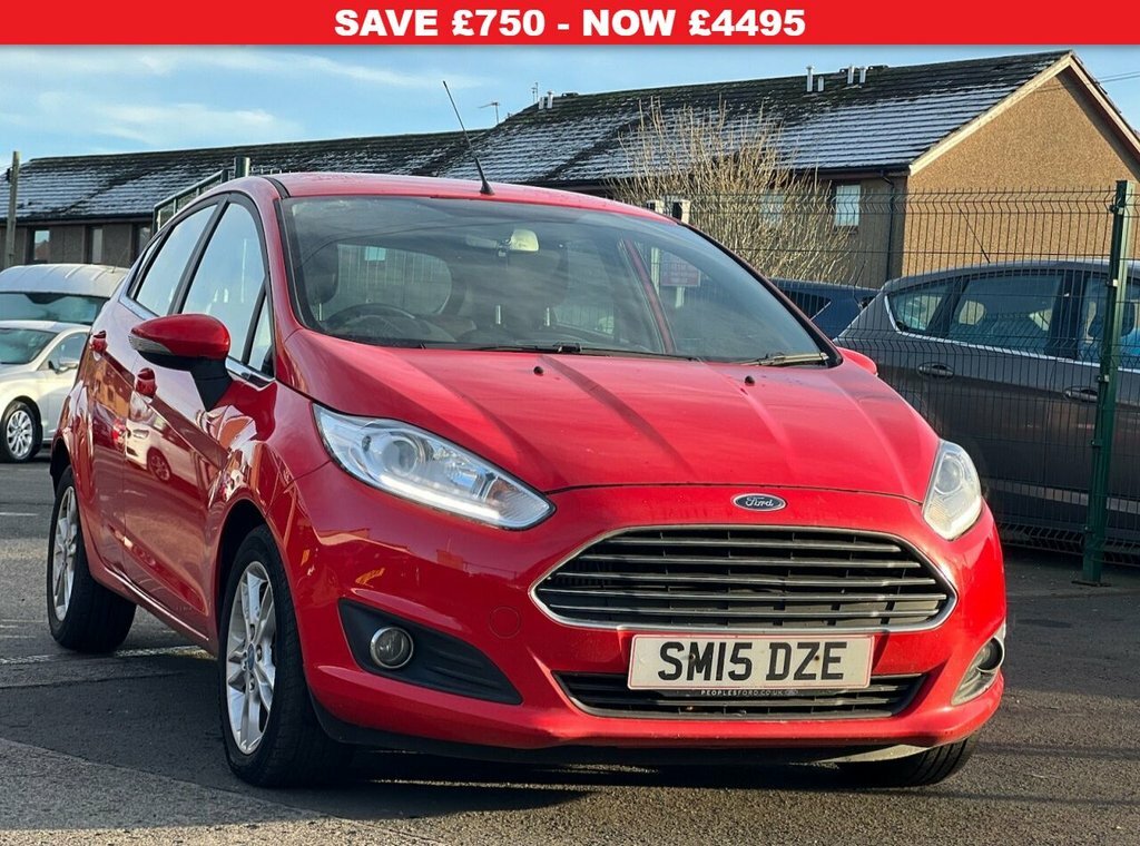 Ford Fiesta 1L Zetec Red