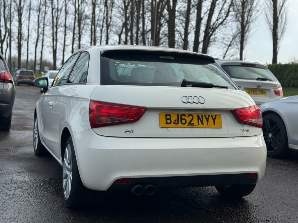 Audi A1 1L Sport BJ62NYY White #4